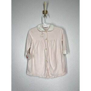 Vintage Quiltex Baby Infant Robe Pale Pink 0-6 Months?